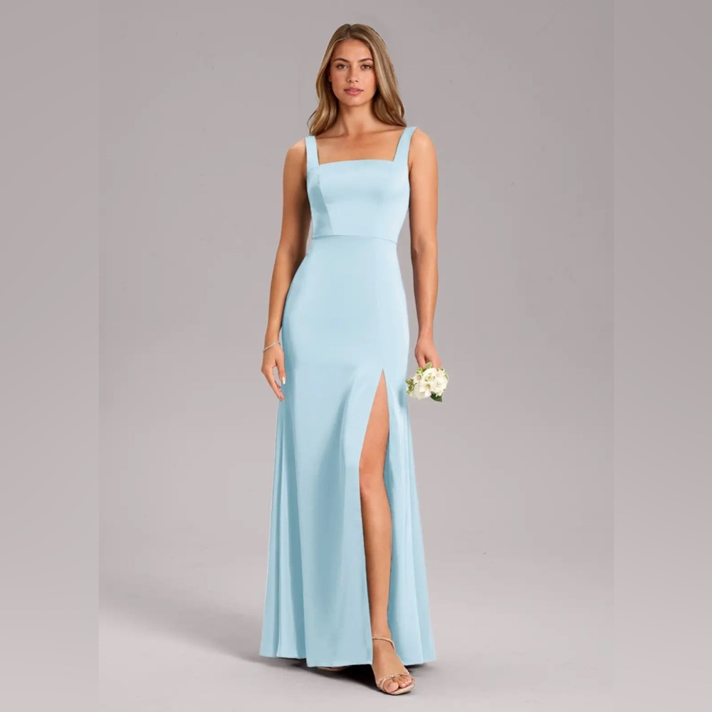 Sky Blue Dress - Picture 2 of 5